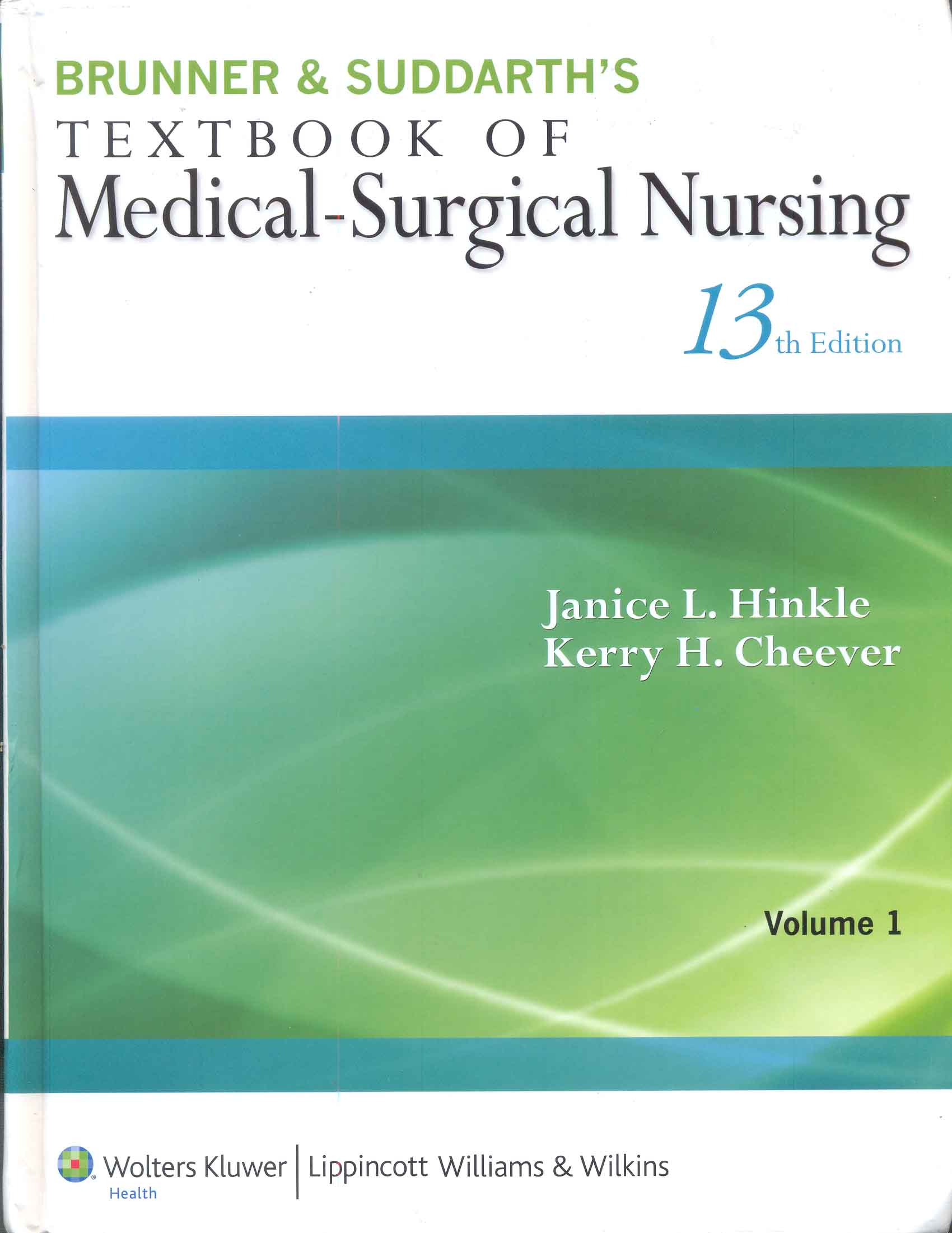 Brunner & Suddarth's textbook of medical-surgical nursing