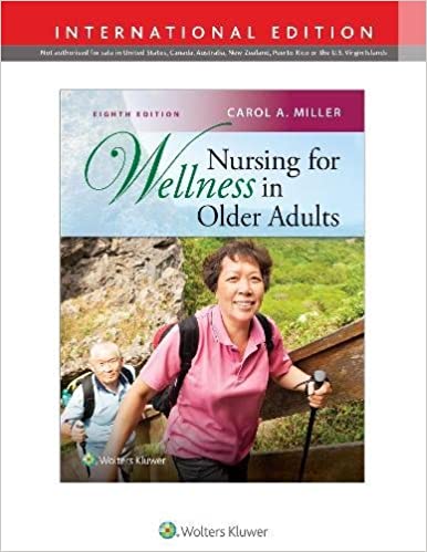 Nursing for wellness in older adults